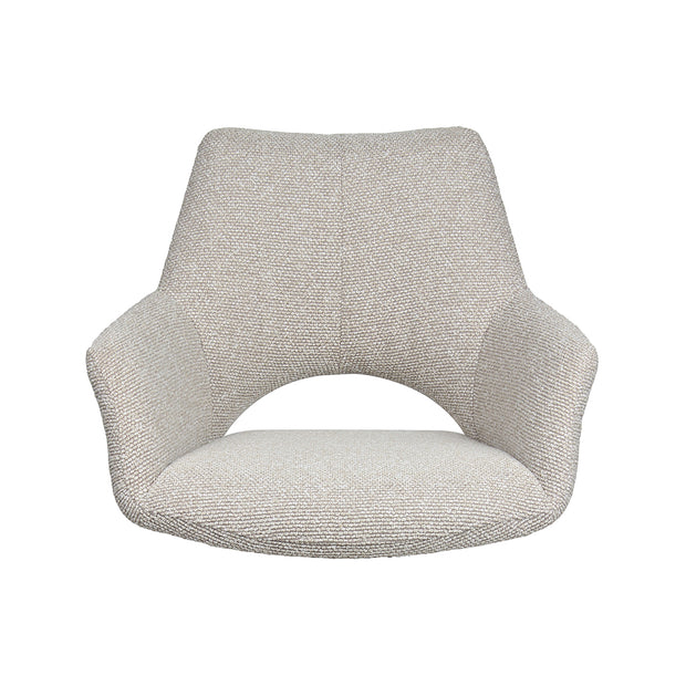 LABEL51 Eetkamerstoelen Mix and Match - Naturel - Boucle - One Size