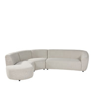 LABEL51 Hoekbanken Florence - Naturel - Boucle - Hoekbank Links