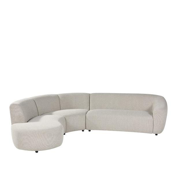 LABEL51 Hoekbanken Florence - Naturel - Boucle - Hoekbank Links