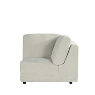 LABEL51 Banken Tivoli - Naturel - Chenille - Hoek