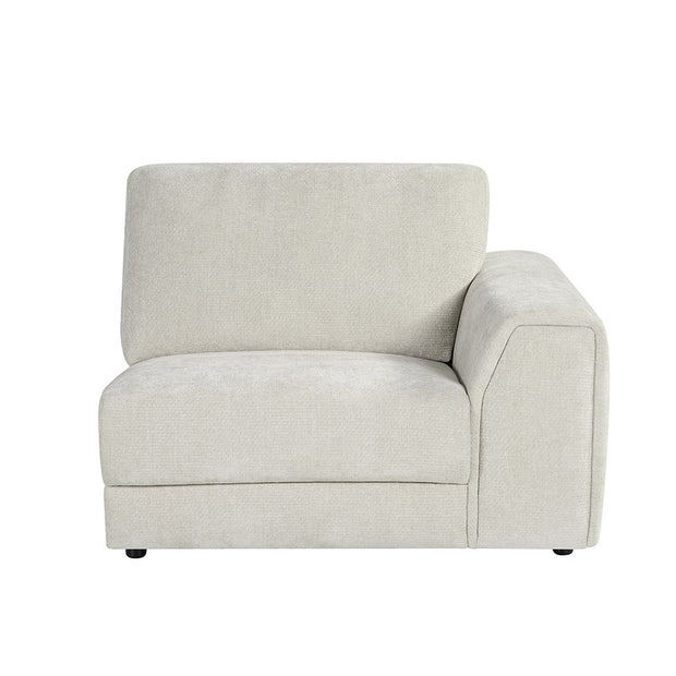 LABEL51 Banken Tivoli - Naturel - Chenille - 1,5-Zits Rechts