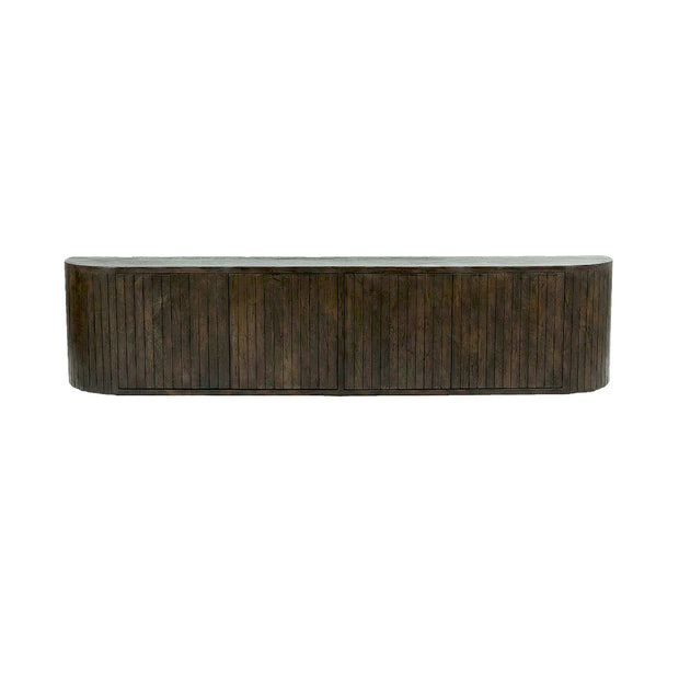 LABEL51 Tv-Meubels Miya - Espresso - Mangohout - 220 cm
