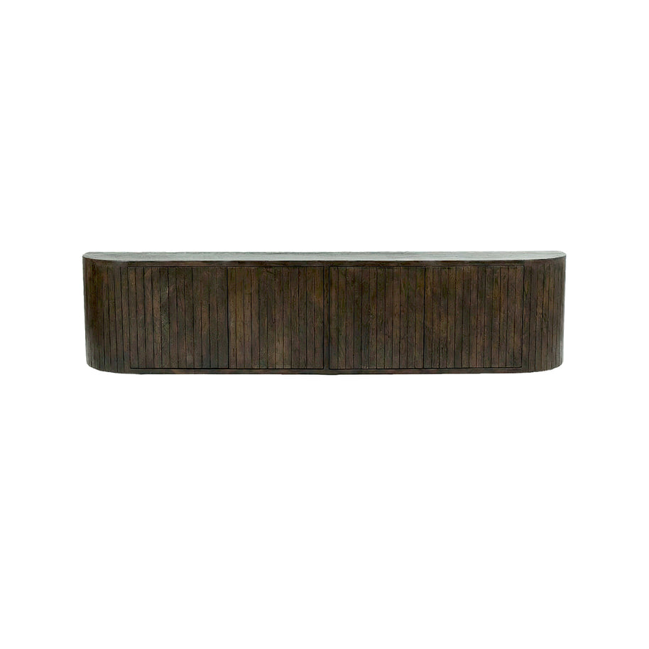 LABEL51 Tv-Meubels Miya - Espresso - Mangohout - 190 cm