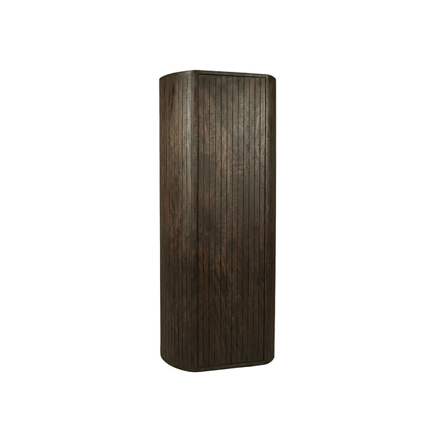 LABEL51 Bergkasten Miya - Espresso - Mangohout - 140 cm - Links