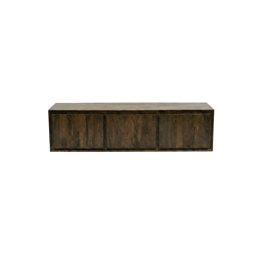 LABEL51 Tv-Meubels Nori - Espresso - Mangohout - 160 cm