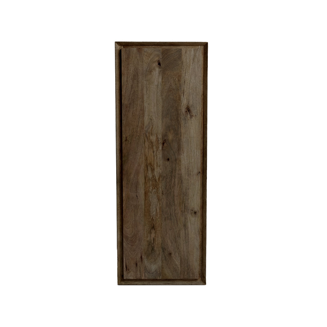 LABEL51 Bergkasten Nori - Espresso - Mangohout - 140 cm - Links