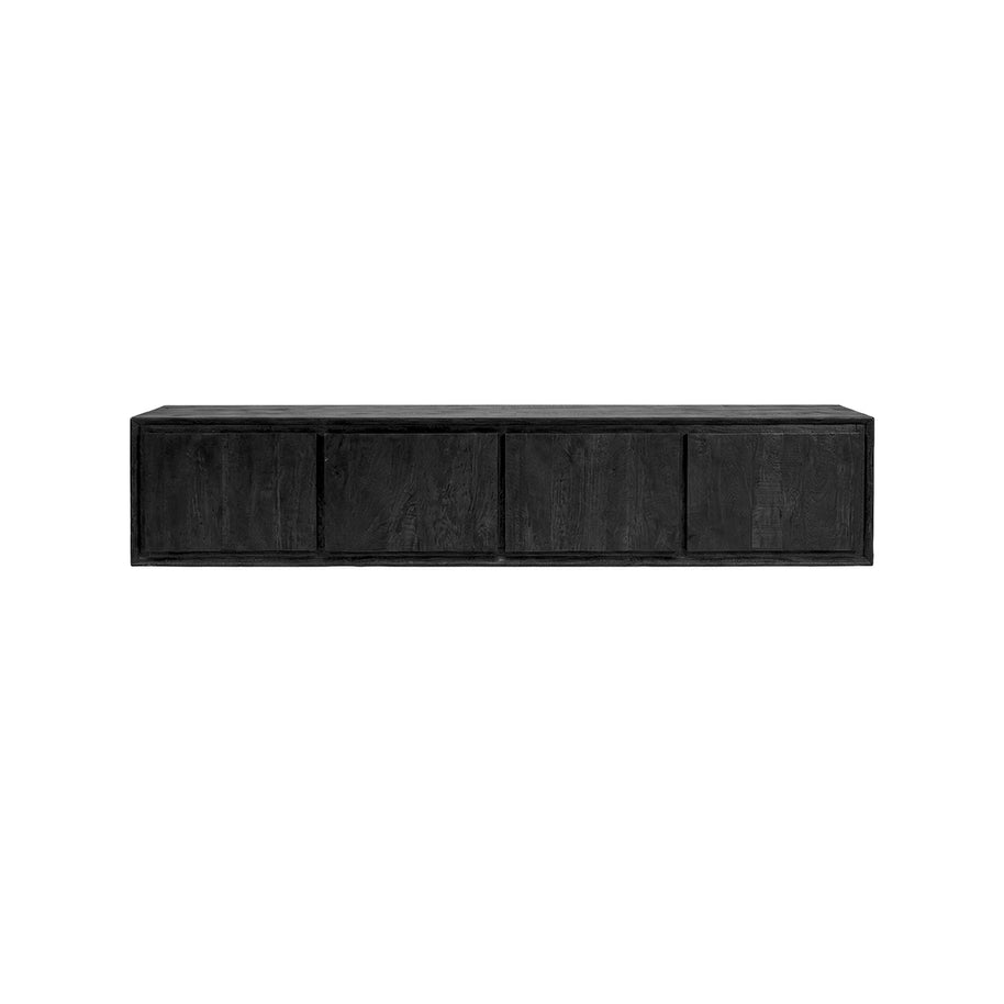 LABEL51 Tv-Meubels Nori - Zwart - Mangohout - 190 cm