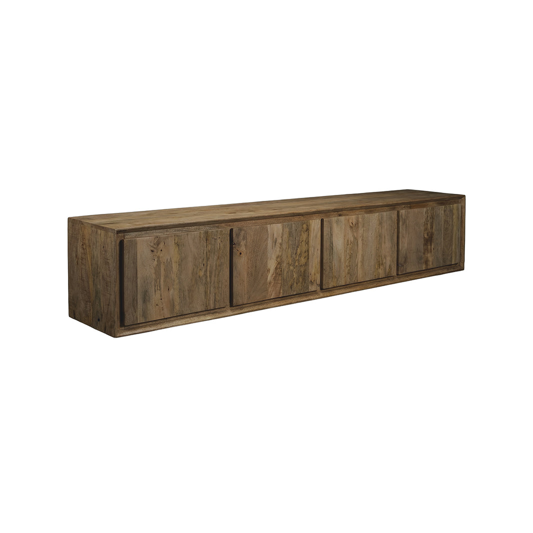LABEL51 Tv-Meubels Nori - Nature Smooth - Mangohout - 190 cm