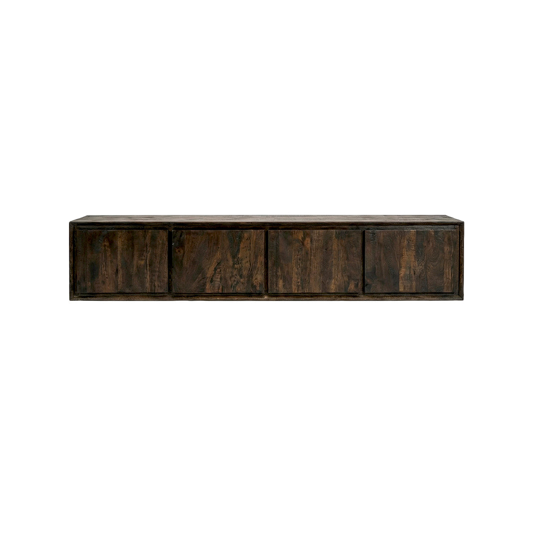 LABEL51 Tv-Meubels Nori - Espresso - Mangohout - 190 cm