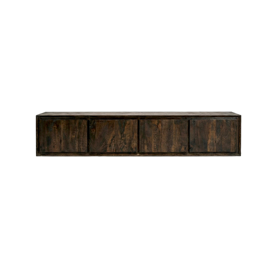 LABEL51 Tv-Meubels Nori - Espresso - Mangohout - 190 cm