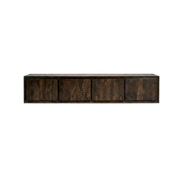 LABEL51 Tv-Meubels Nori - Espresso - Mangohout - 190 cm