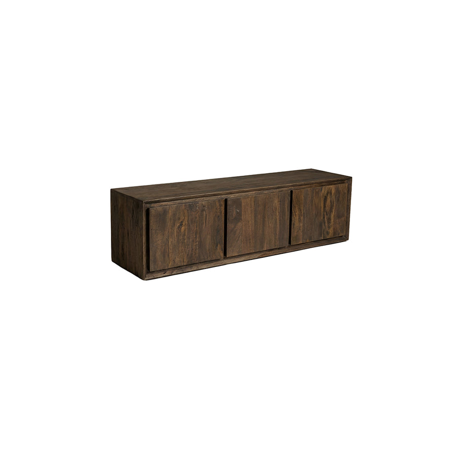 LABEL51 Tv-Meubels Nori - Espresso - Mangohout - 140 cm