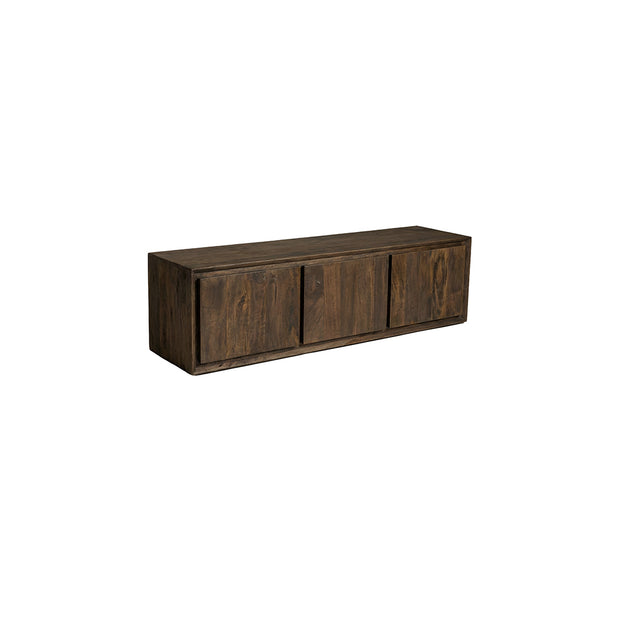 LABEL51 Tv-Meubels Nori - Espresso - Mangohout - 140 cm