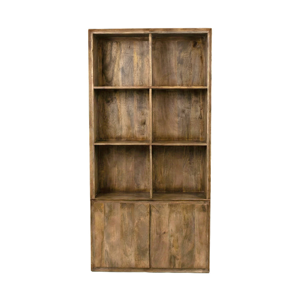 LABEL51 Boekenkasten Nori - Nature Smooth - Mangohout - 100 cm