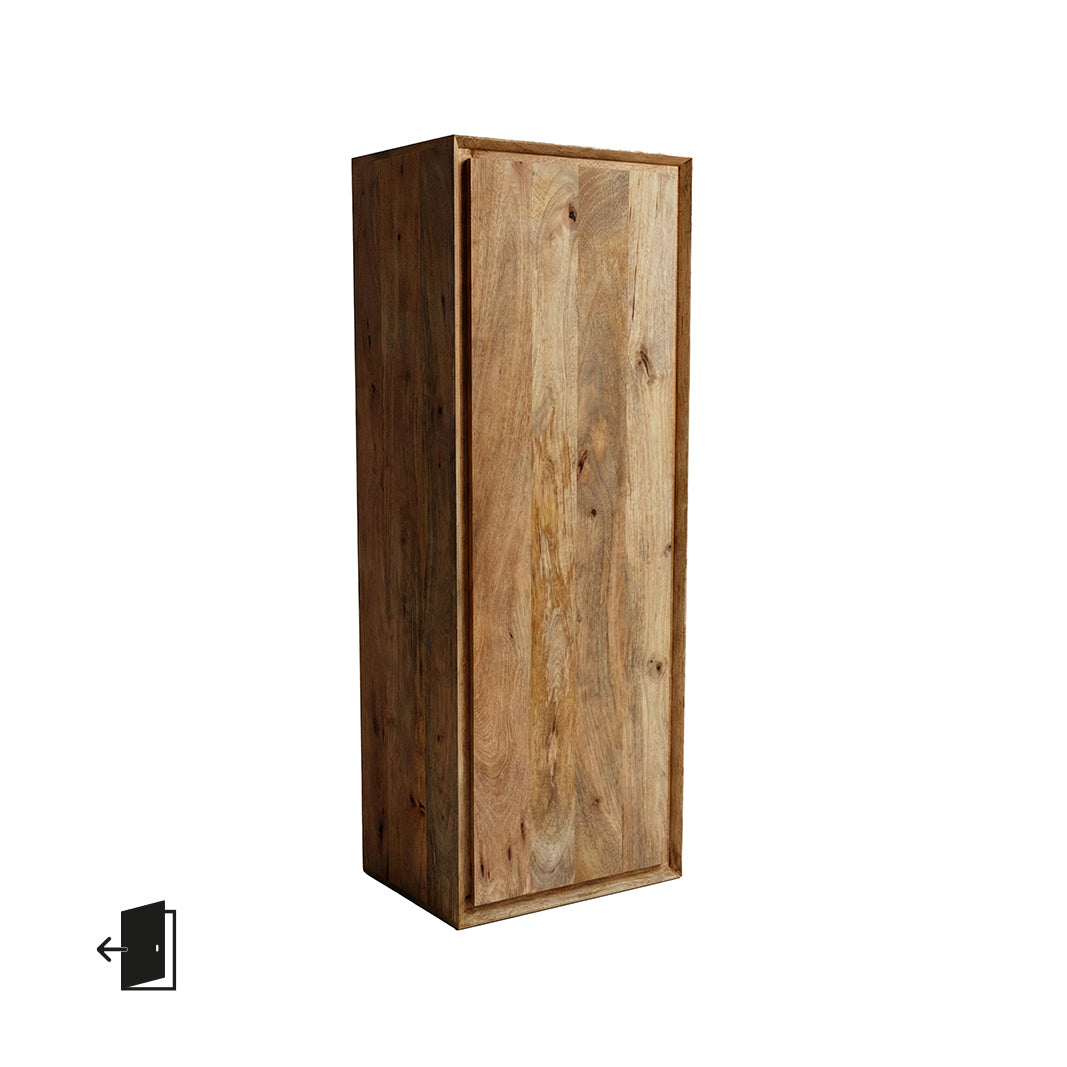 LABEL51 Bergkasten Nori - Nature Smooth - Mangohout - 140 cm - Links