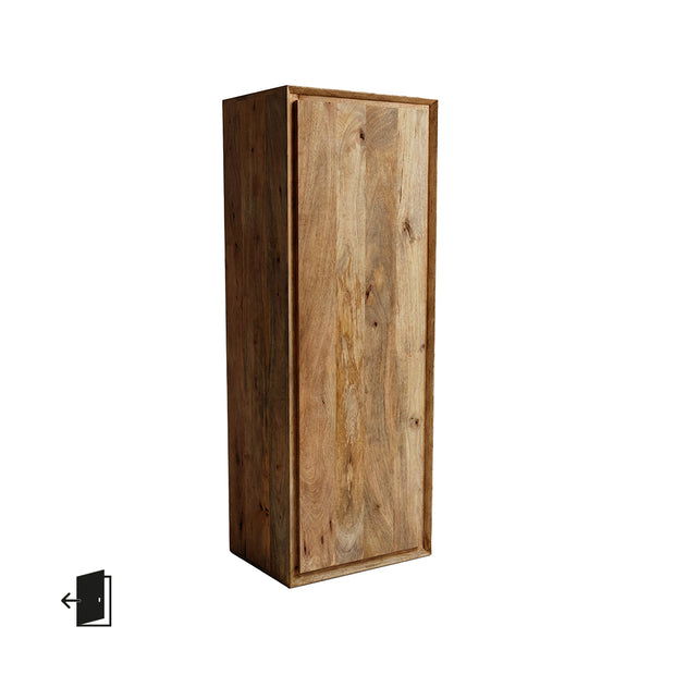 LABEL51 Bergkasten Nori - Nature Smooth - Mangohout - 140 cm - Links