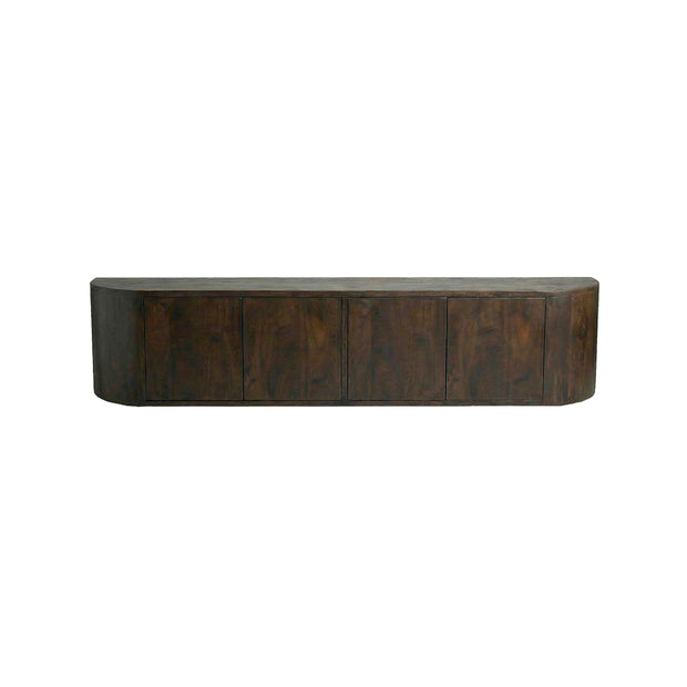 LABEL51 Tv-Meubels Saya - Espresso - Mangohout - 190 cm