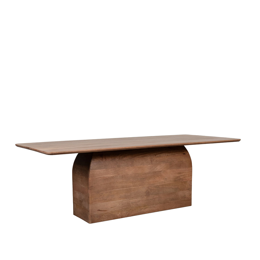 LABEL51 Eetkamertafels Owen - Nature Smooth - Mangohout - 220 cm - Rechthoek