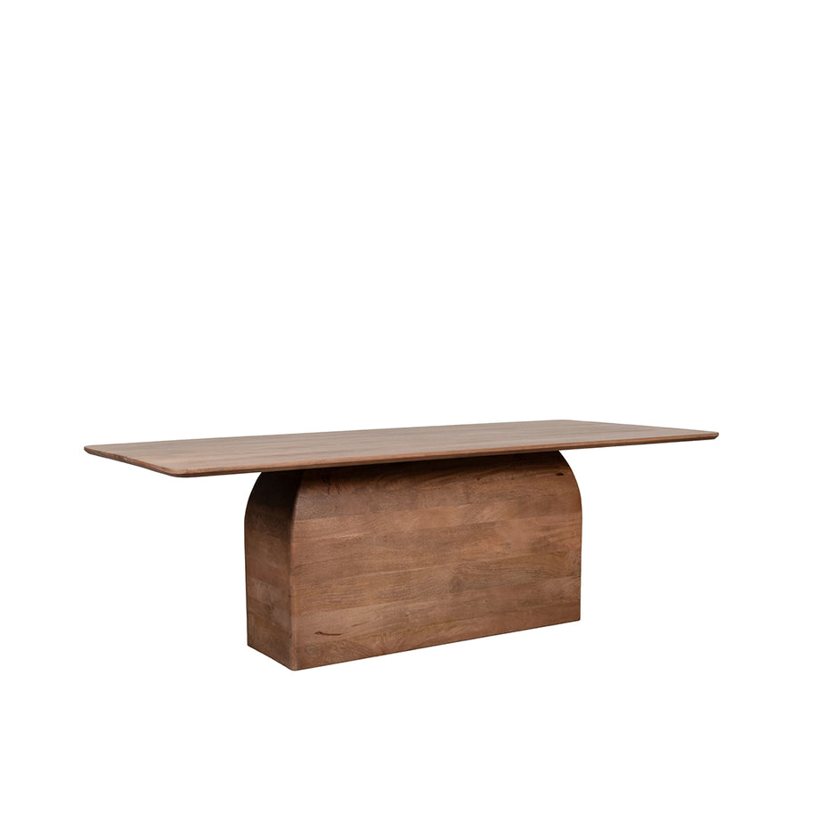 LABEL51 Eetkamertafels Owen - Nature Smooth - Mangohout - 200 cm - Rechthoek