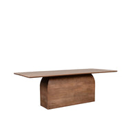 LABEL51 Eetkamertafels Owen - Nature Smooth - Mangohout - 200 cm - Rechthoek