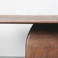 LABEL51 Eetkamertafels Owen - Nature Smooth - Mangohout - 200 cm - Rechthoek