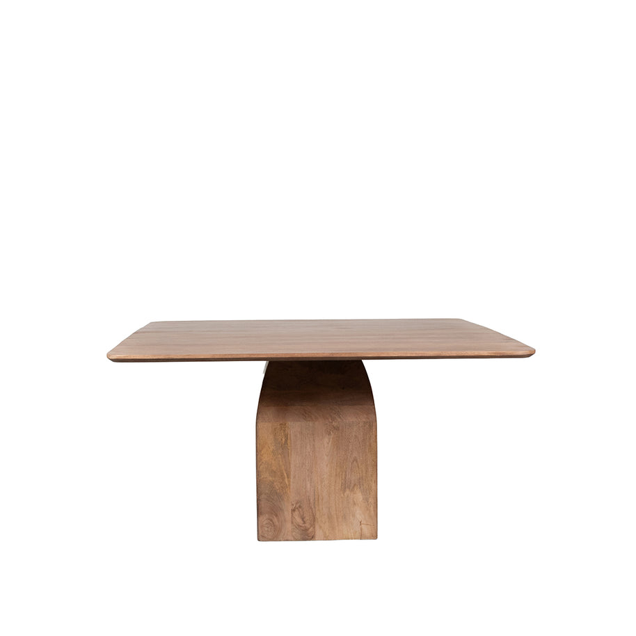 LABEL51 Eetkamertafels Ingo - Nature Smooth - Mangohout - 140 cm - Vierkant
