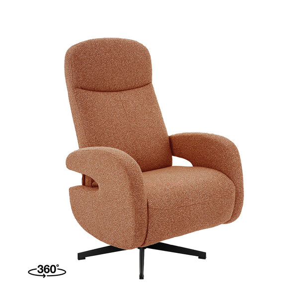 LABEL51 Fauteuils Esbjerg - Antraciet - Boucle - One Size