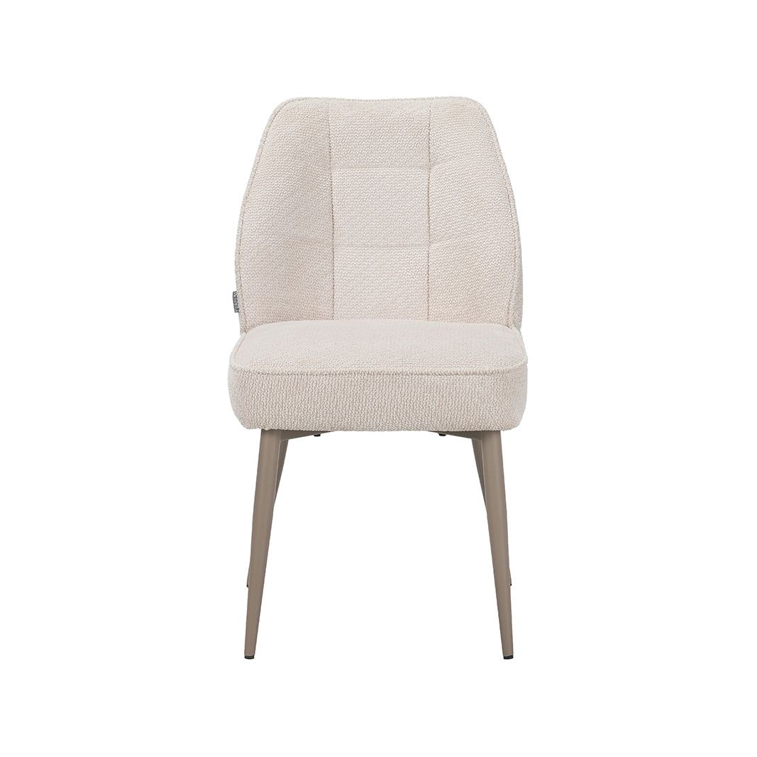 LABEL51 Eetkamerstoelen Liam - Naturel - Geweven