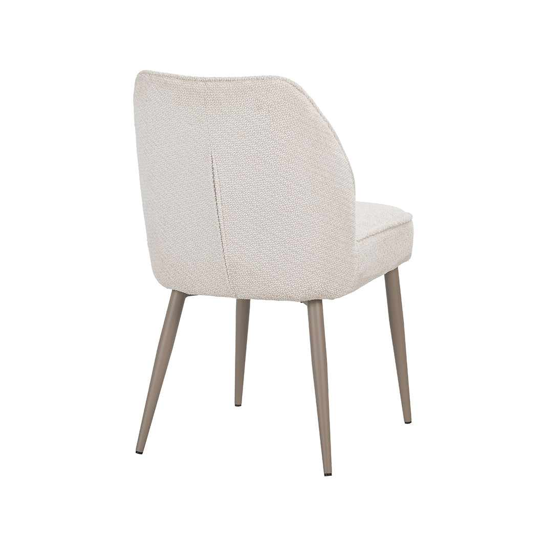 LABEL51 Eetkamerstoelen Liam - Naturel - Geweven