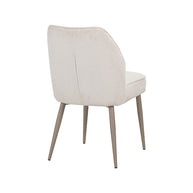 LABEL51 Eetkamerstoelen Liam - Naturel - Geweven