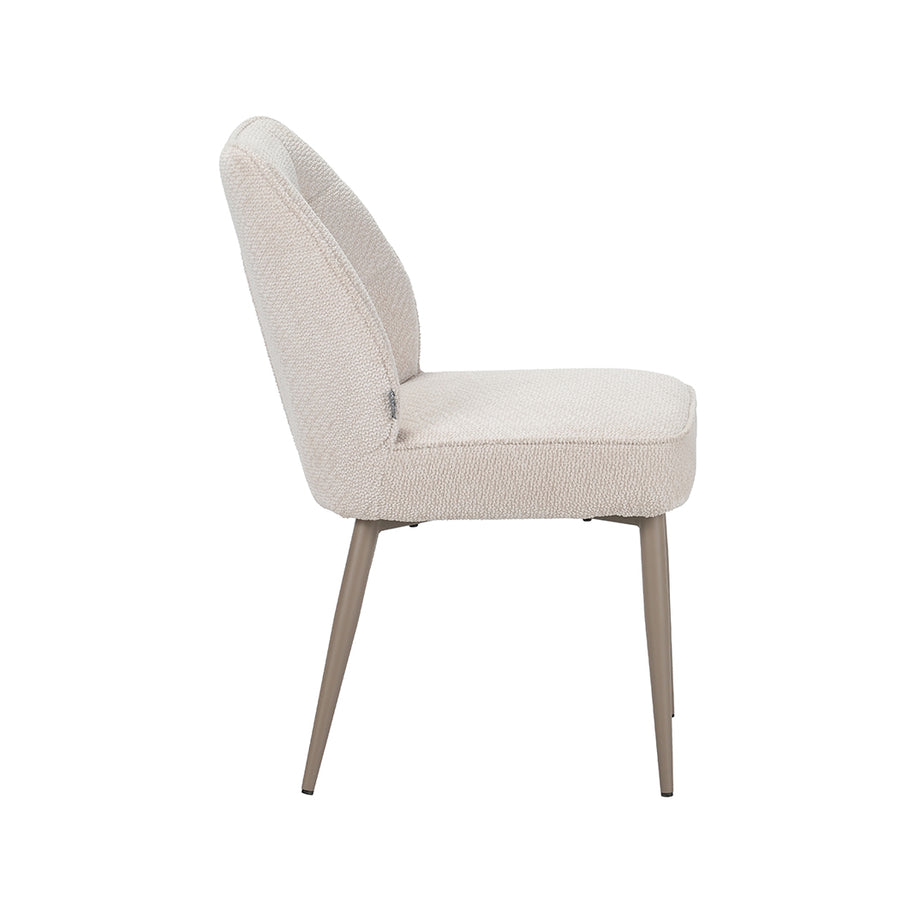 LABEL51 Eetkamerstoelen Liam - Naturel - Geweven