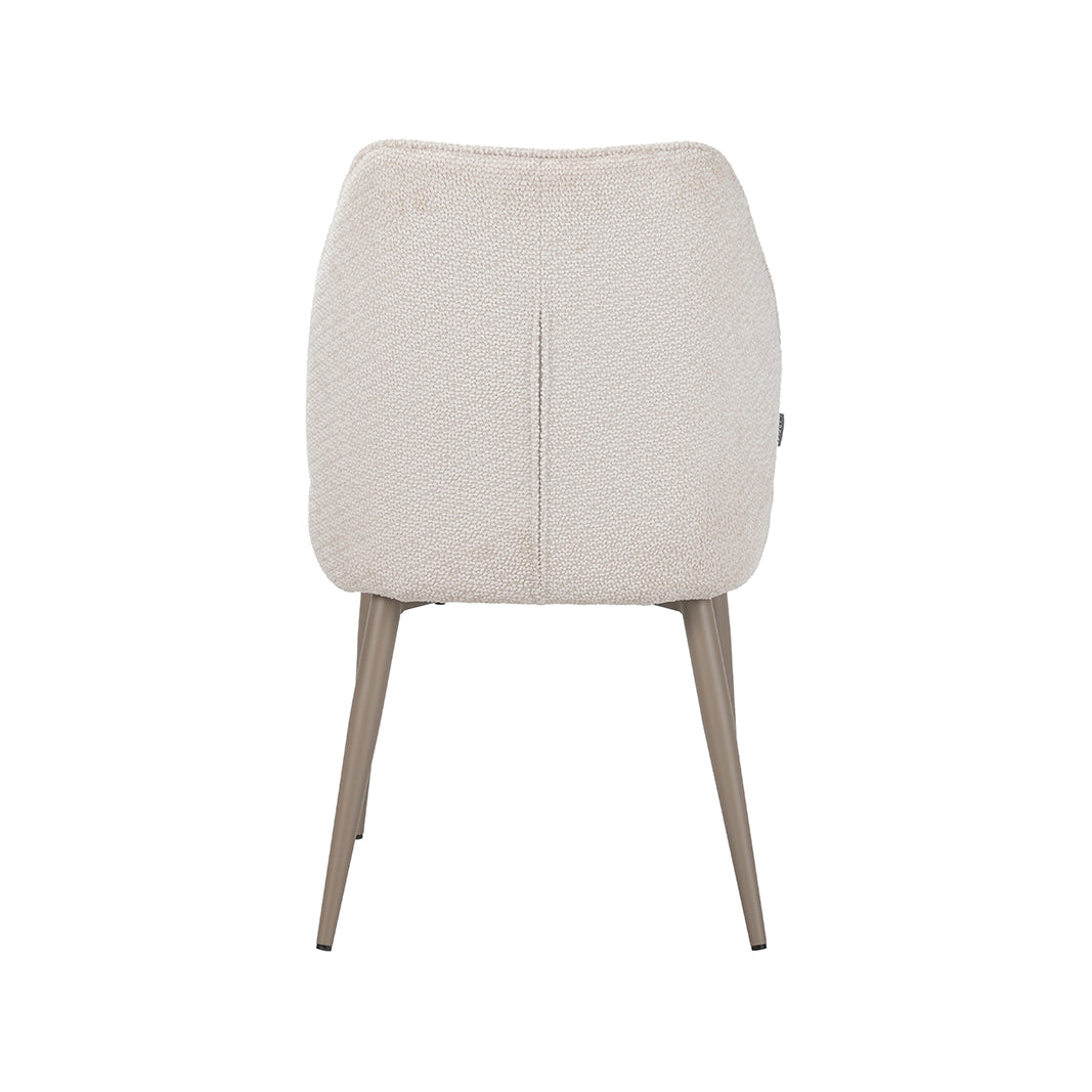 LABEL51 Eetkamerstoelen Liam - Naturel - Geweven