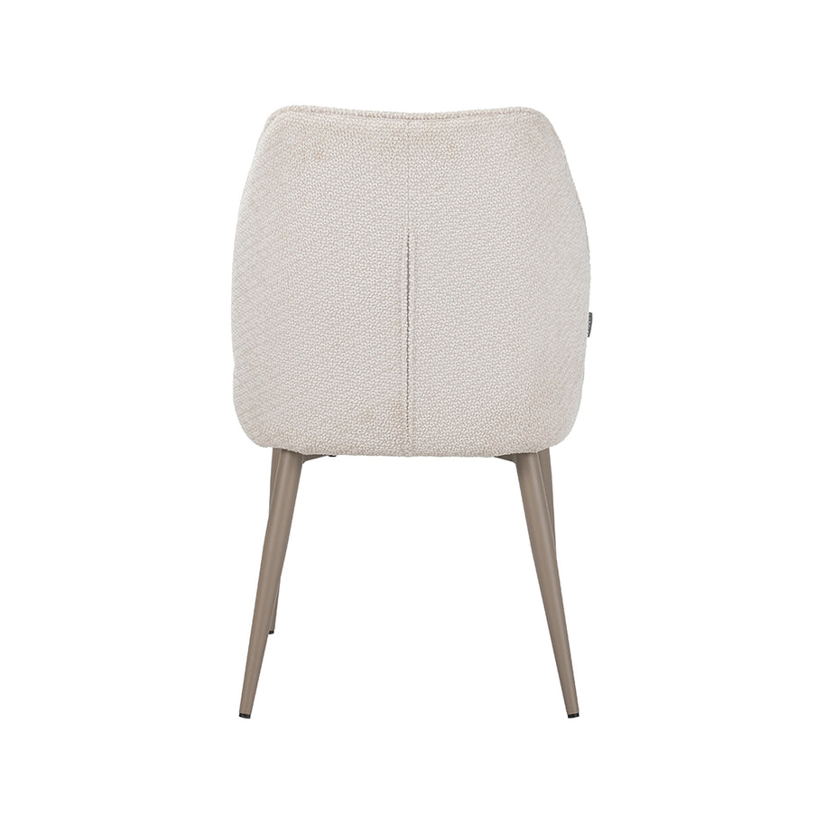 LABEL51 Eetkamerstoelen Liam - Naturel - Geweven