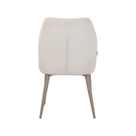 LABEL51 Eetkamerstoelen Liam - Naturel - Geweven