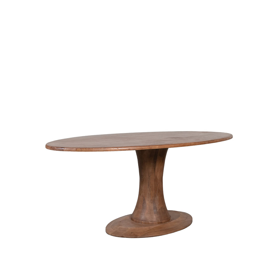 LABEL51 Eetkamertafels Craft - Nature Smooth - Mangohout - 230 cm - Ovaal