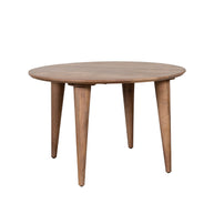 LABEL51 Eetkamertafels Fly - Nature Smooth - Mangohout - 120 cm - Rond