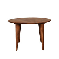 LABEL51 Eetkamertafels Fly - Espresso - Mangohout - 120 cm - Rond