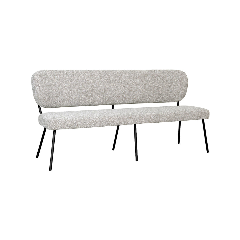 LABEL51 Eetkamerbanken Singapore - Naturel - Boucle - 190 cm