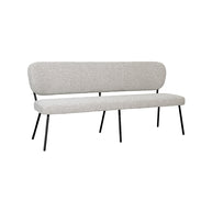 LABEL51 Eetkamerbanken Singapore - Naturel - Boucle - 190 cm
