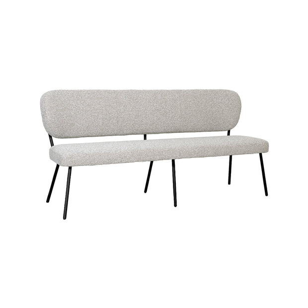 LABEL51 Eetkamerbanken Singapore - Naturel - Boucle - 190 cm