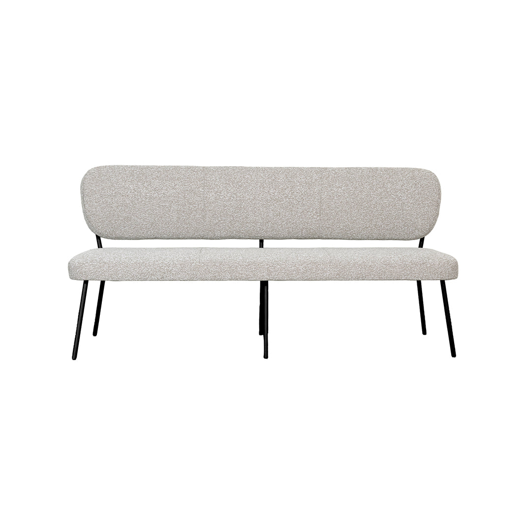 LABEL51 Eetkamerbanken Singapore - Naturel - Boucle - 190 cm