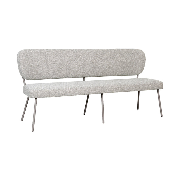 LABEL51 Eetkamerbanken Singapore - Naturel - Boucle - 220 cm