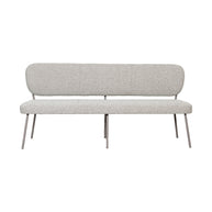 LABEL51 Eetkamerbanken Singapore - Naturel - Boucle - 220 cm