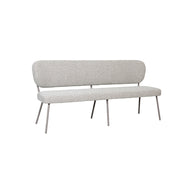 LABEL51 Eetkamerbanken Singapore - Naturel - Boucle - 160 cm
