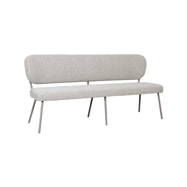 LABEL51 Eetkamerbanken Singapore - Naturel - Boucle - 190 cm