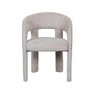 LABEL51 Eetkamerstoelen Takara - Beige - Geweven