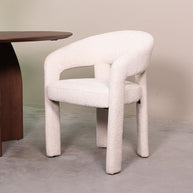 LABEL51 Eetkamerstoelen Takara - Naturel - Geweven