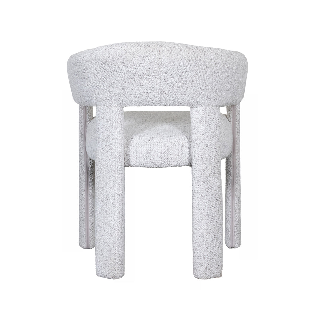LABEL51 Eetkamerstoelen Takara - Champagne - Geweven