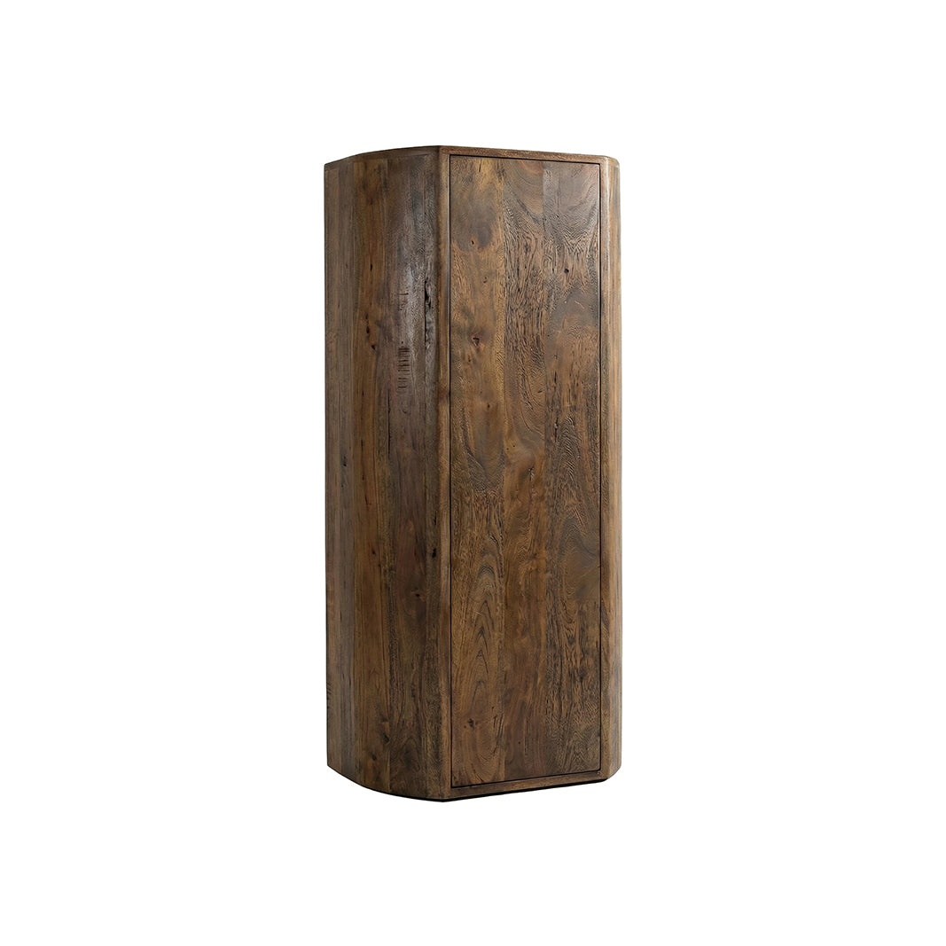 LABEL51 Bergkasten Saya - Espresso - Mangohout - 140 cm - Rechts