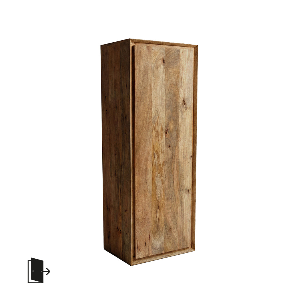 LABEL51 Bergkasten Nori - Natural - Mangohout - 140 cm - Rechts